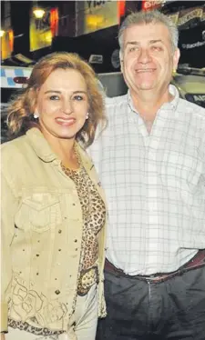  ?? ?? Delcia Karjallo y su esposo Ramón González Daher, condenado a 15 años de cárcel por usura, lavado de dinero y denuncia falsa.