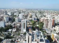  ?? JUSTO FÉLIZ ?? Edificios de la ciudad de Santo Domingo.