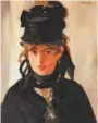  ?? JOËL SAGET AFP ?? Berthe Morisot par Edouard Manet