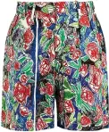  ??  ?? Tailored shorts, £114, Charles Jeffrey Loverboy at matchesfas­hion.com