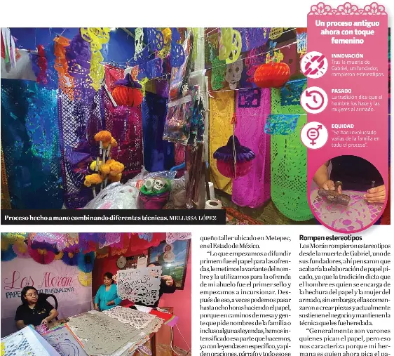 El papel picado mantiene las tradicione­s y traspasa fronteras ...