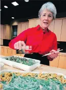  ?? MEL EVANS/THE ASSOCIATED PRESS ?? Dorcas Reilly was Campbell Soup kitchen supervisor when the green bean casserole was created. It was the most popular recipe to ever be developed by the kitchen. Reilly died Oct. 15 at the age of 92.