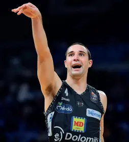  ??  ?? Leader
Aaron Craft, playmaker e leader tecnico della Dolomiti Energia basket (Ciamillo)