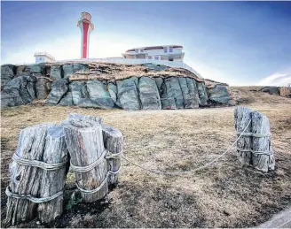  ?? TINA COMEAU PHOTOS ?? The Yarmouth lighthouse property at Cape Forchu.