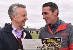  ??  ?? Jim Bolger and Davy Russell at last year’s event.