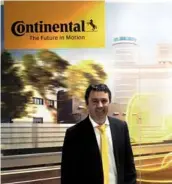  ??  ?? David Alonso, dirección de Marketing y Ventas de Continenta­l Tires España.