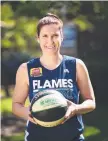  ??  ?? Flames captain Belinda Snell