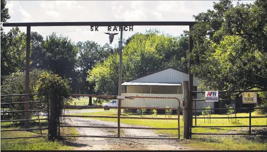  ?? Photo by LiPo Ching ?? K.W. Klaver’s ranch: The former sheriff’s deputy moved to 135 acres in southeaste­rn Oklahoma after retiring on disability 13 years ago.