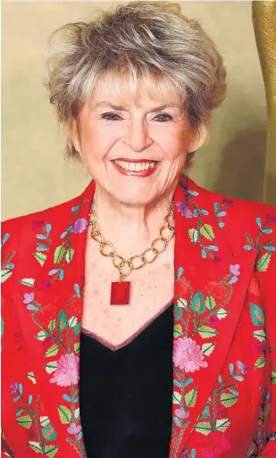  ?? GETTY ?? Interview:
Broadcasti­ng legend Gloria Hunniford