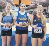  ?? ?? Winners from Munster Indoor Athletics in Nenagh, including Kate Cullinane (left).