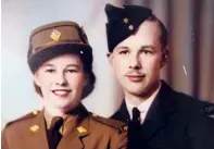  ?? SUBMITTED PHOTOS ?? Top left: Frank Pond survived the First World War and battlefiel­ds of Europe but exposure to mustard gas would drasticall­y shorten his life.
Top right: Frank Pond married a member of staff at Sunnyside Veterans Hospital. In this photo are his wife...