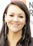  ??  ?? Martine McCutcheon