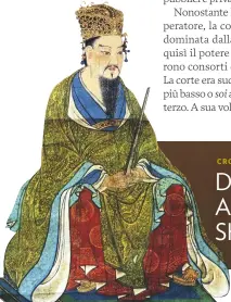  ?? BRIDGEMAN / ACI ?? L’INIZIO DEL PERIODO HEIAN Kammu fu il cinquantes­imo imperatore della storia del Giappone e il primo del periodo Heian. Regnò dal 781 all’806.
