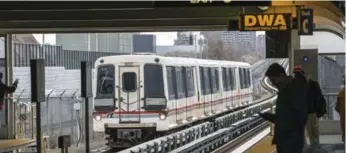  ?? MARCUS OLENIUK/TORONTO STAR ?? The Scarboroug­h Rapid Transit system is slated for replacemen­t by a subway. Planners have also looked at changing it to an LRT. But a U of T transporta­tion expert thinks it would make more sense to just rehabilita­te it.