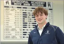  ?? PETE BANNAN — MEDIANEWS GROUP ?? Jack Christian of Episcopal Academy is the Boys Swimmer of the Year.