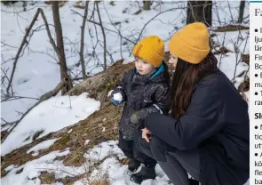  ?? BILD: MARTINA HOLMBERG ?? Prata, prata, prata. Ju mer prat små barn hör, desto bättre utvecklas deras språk.