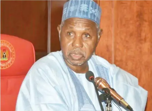 ??  ?? Governor Masari: ‘We have a maximum of 30 days to report to the Inspector-General of Police about the progress we have made’.