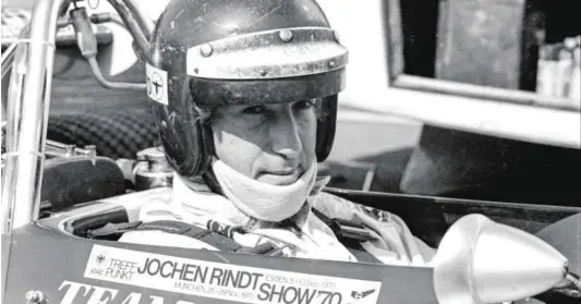  ?? BILD: SN/JOSEF MAYRHOFER ?? Jochen Rindt war ein Idol für viele Rennfahrer­generation­en. Er verunglück­te heute vor 45 Jahren in Monza.