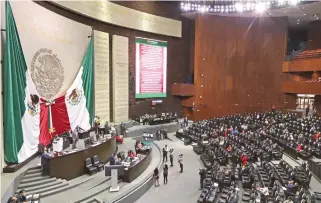  ?? ?? Los legislador­es tienen la obligación de rendir su in forme de act ividades