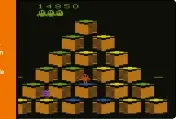  ??  ?? » [Atari 2600] Given the 2600’s limitation­s, Parker Brothers’ Q*bert is a faithful adaptation of the coin-op.