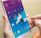  ?? BILD: SN/ ?? Das Galaxy Note 4 ist betroffen