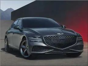  ?? ?? NEW LOOK: Genesis sport and sport line variants adopt a more aggressive appearance.