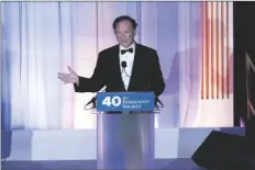  ?? JOSE LUIS MAGANA/AP ?? SUPREME COURT ASSOCIATE JUSTICE Samuel Alito speaks during the Federalist Society’s 40th Anniversar­y at Union Station in Washington.