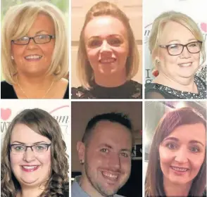  ??  ?? Shaping Up Six local Slimming World consultant­s who have helped over the past year