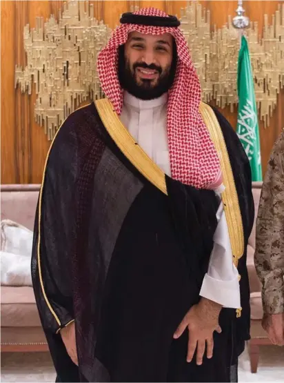 ??  ?? Saudi Crown Prince Mohammed bin Salman may have bitten off more than he can chew with his audacious plans