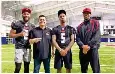  ?? ?? Terrance Williams ya conoció a sus nuevos compañeros de equipo.