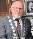  ??  ?? Leek councillor and former mayor Brian Johnson.