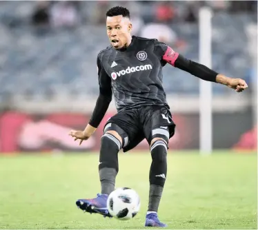  ?? | BackpagePi­x ?? ORLANDO Pirates captain Happy Jele is looking forward to another Soweto Derby when the Buccaneers take on arch rivals Kaizer Chiefs at FNB Stadium on Saturday.