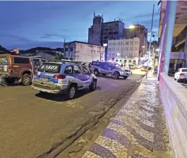  ?? ARISSON MARINHO ?? Disputa por tráfico causou tiroteio no Centro Histórico anteontem