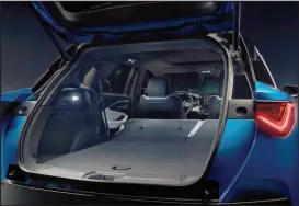  ?? Acura ?? The ZDX has a long wheelbase, which creates a lot of room for rear passengers at the expense of some cargo room. However, drop the rear seat, which does not fold flat, and there’s ample space. Note the small liftgate opening.