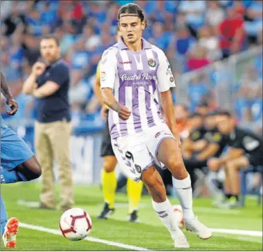  ??  ?? OPCIÓN. Enes Unal, después de su gol en Vigo, podría volver a ser el delantero.