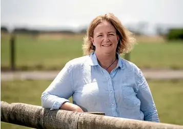  ?? ANDY JACKSON/STUFF ?? South Taranaki dairy farmer Trish Rankin says plantbased proteins are paving the way for New Zealand producers to market their meat and dairy to health and sustainabi­lityfocuse­d consumers.