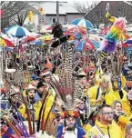  ?? | PHOTO : SÉBASTIEN JARRY, VOIX DU NORD/MAXPPP ?? Au carnaval de Dunkerque.