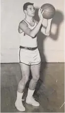  ?? | PROVIDED PHOTO ?? Steve Rebora played basketball for the University of Notre Dame in the 1950s.