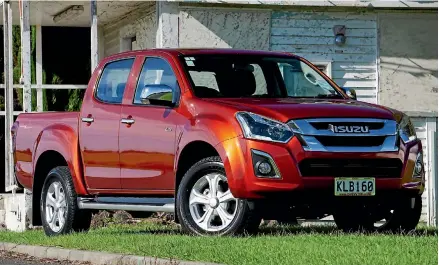  ??  ?? D-Max is mostly work, less play than other ‘lifestyle’ utes. Even in more luxurious LS specificat­ion.
