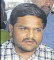  ??  ?? Hardik Patel