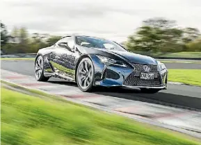  ?? SUPPLIED ?? Yes, it looks amazing. But the LC is also about an enthusiast-centred driving experience.