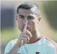  ??  ?? 0 Cristiano Ronaldo: Accused of using a shell company.