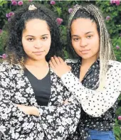  ??  ?? CALL TO ACTION
Twins Aleisha and Lauryn Omeike