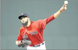  ?? CHARLES KRUPA – THE ASSOCIATED PRESS ?? David Price will start Game 2 of the ALCS against Houston, manager Alex Cora said.