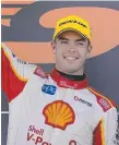  ??  ?? Scott McLaughlin is staying chilled about his title chances.