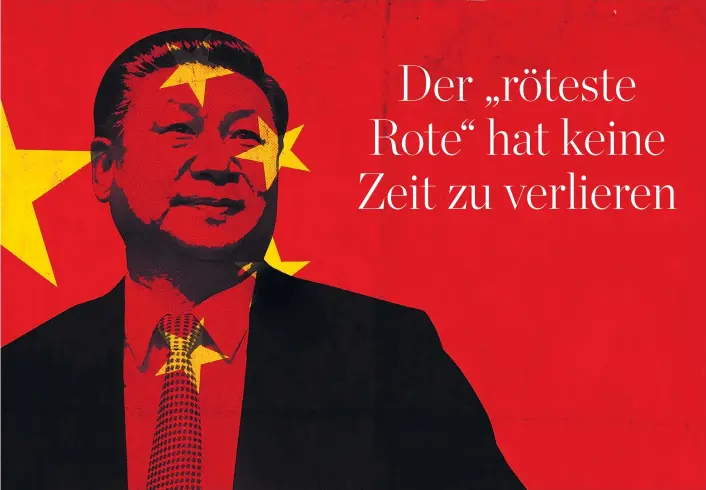  ??  ?? Chinas Staatschef Xi Jinping hat einen ehrgeizige­n Plan: Er will das Riesenreic­h bis 2050 zur dominanten Weltmacht trimmen. Warnendes Beispiel: die Sowjetunio­n und ihr Ende.