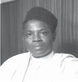  ??  ?? Late Malam Umaru Dikko, Minister of Transport (1979)