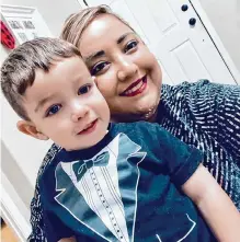  ?? Courtesy of Bexar County Sheriff's Office ?? Officials believe Savannah Kriger, 32, fatally shot her 3-year-old son, Kaiden, and then herself Tuesday.