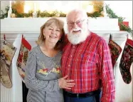  ?? Janelle Jessen/Herald-Leader ?? Santa and Mrs. Claus are busy at home getting ready for Christmas.