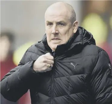  ??  ?? In a shock statement from Rangers released last night, Mark Warburton was said to have resigned.